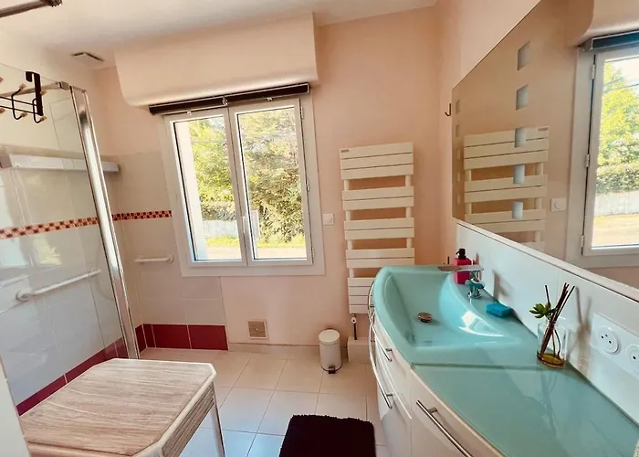 T4 - 2 Ch - 5 Min Plages - Grand Jardin - Calme Apartment Pornic